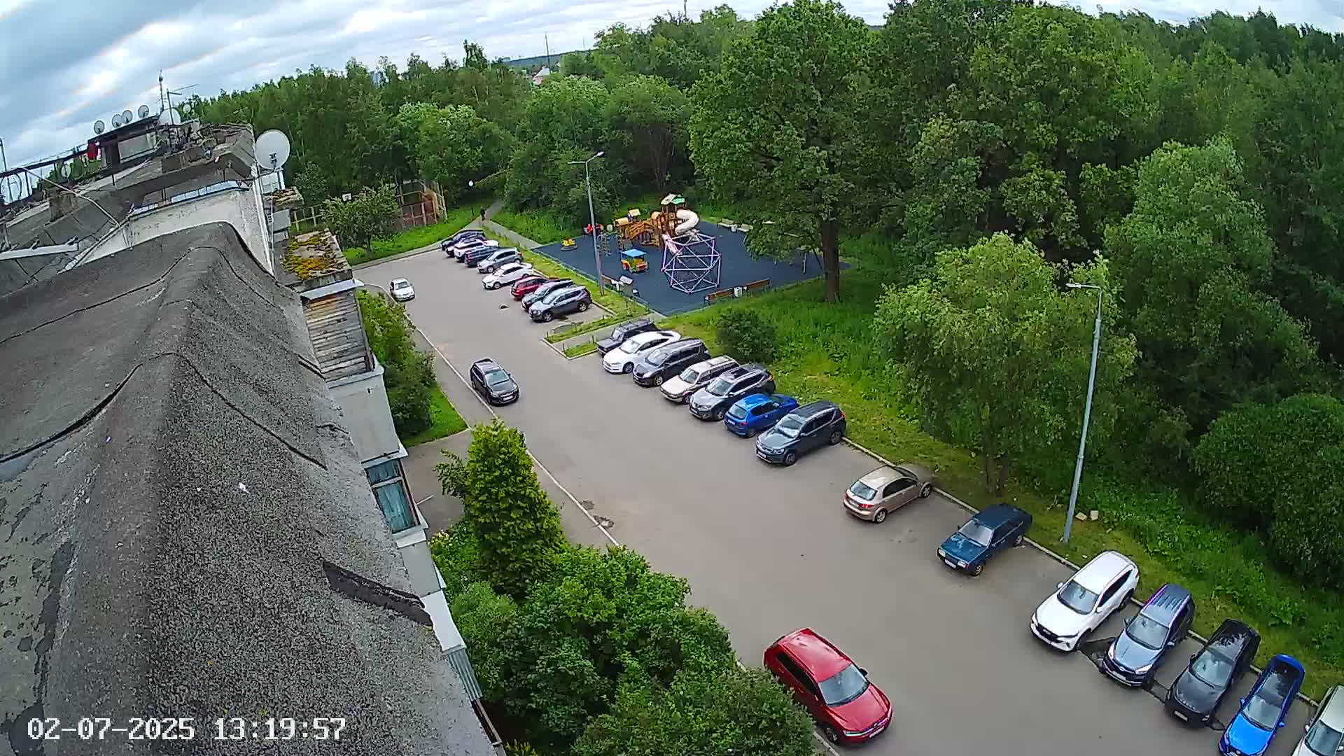 Веб-камера Парковка 6 дом в M16